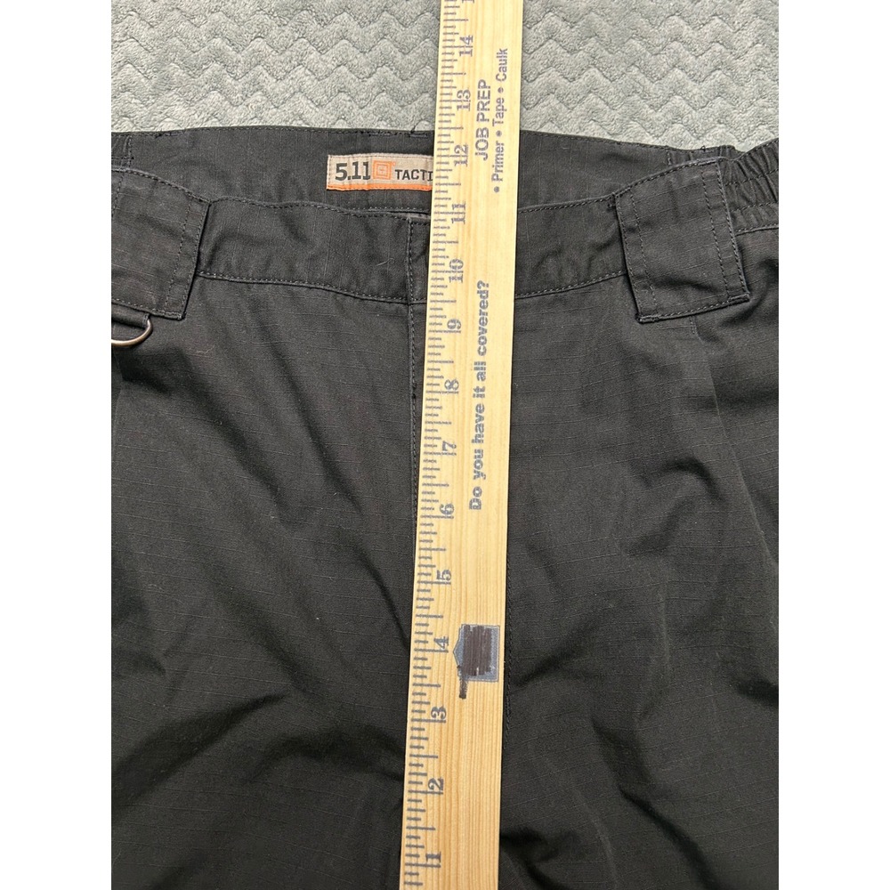 5.11 Tactical Mens Black Ripstop Cargo Pants 34x32 Tactical Series 74273 - Picture 7 of 10